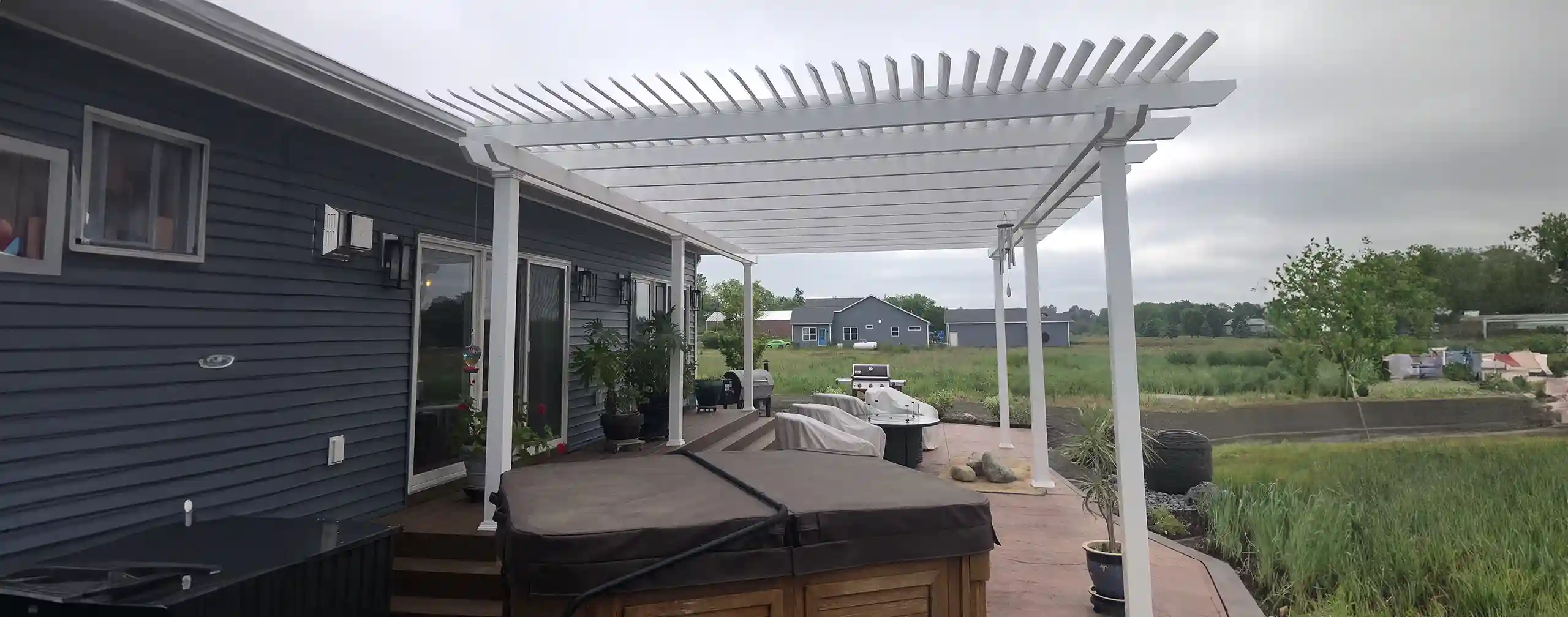 Custom Pergolas, Shade Structures and outdoor living spaces builder and contractor in Michigan